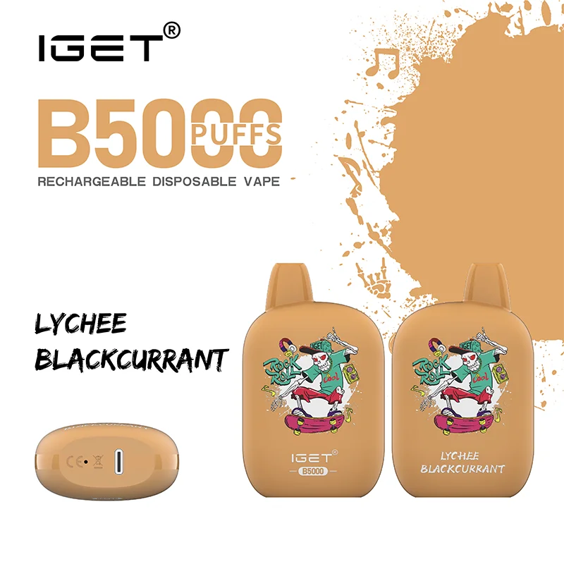 IGET B5000 - Lychee Blackcurrant | IGET Vape Online IGET B5000 - Lychee Blackcurrant | IGET Vape Online