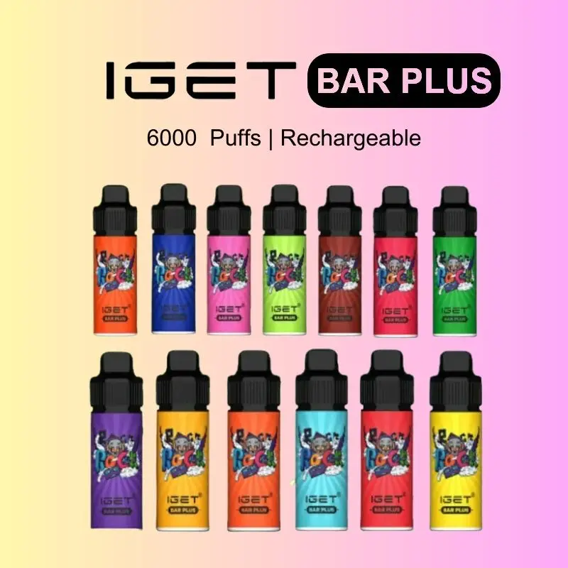 IGET Bar Plus 6000 Puffs - Sale Price $29.98 | 13 Flavours IGET Bar Plus 6000 Puffs - Sale Price $29.98 | 13 Flavours